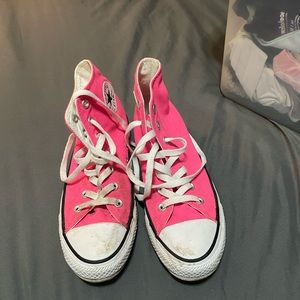 Pink converse